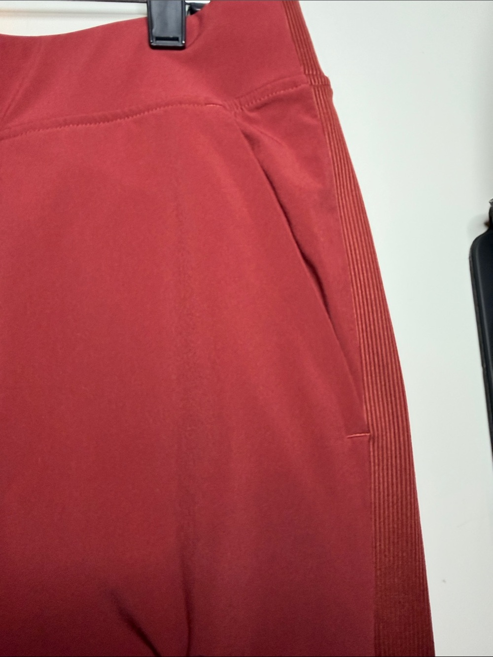 Athleta Brooklyn Ankle Pant Rust Red Quick-Dry Travel Pant Size 14 #198671 - Picture 4 of 4
